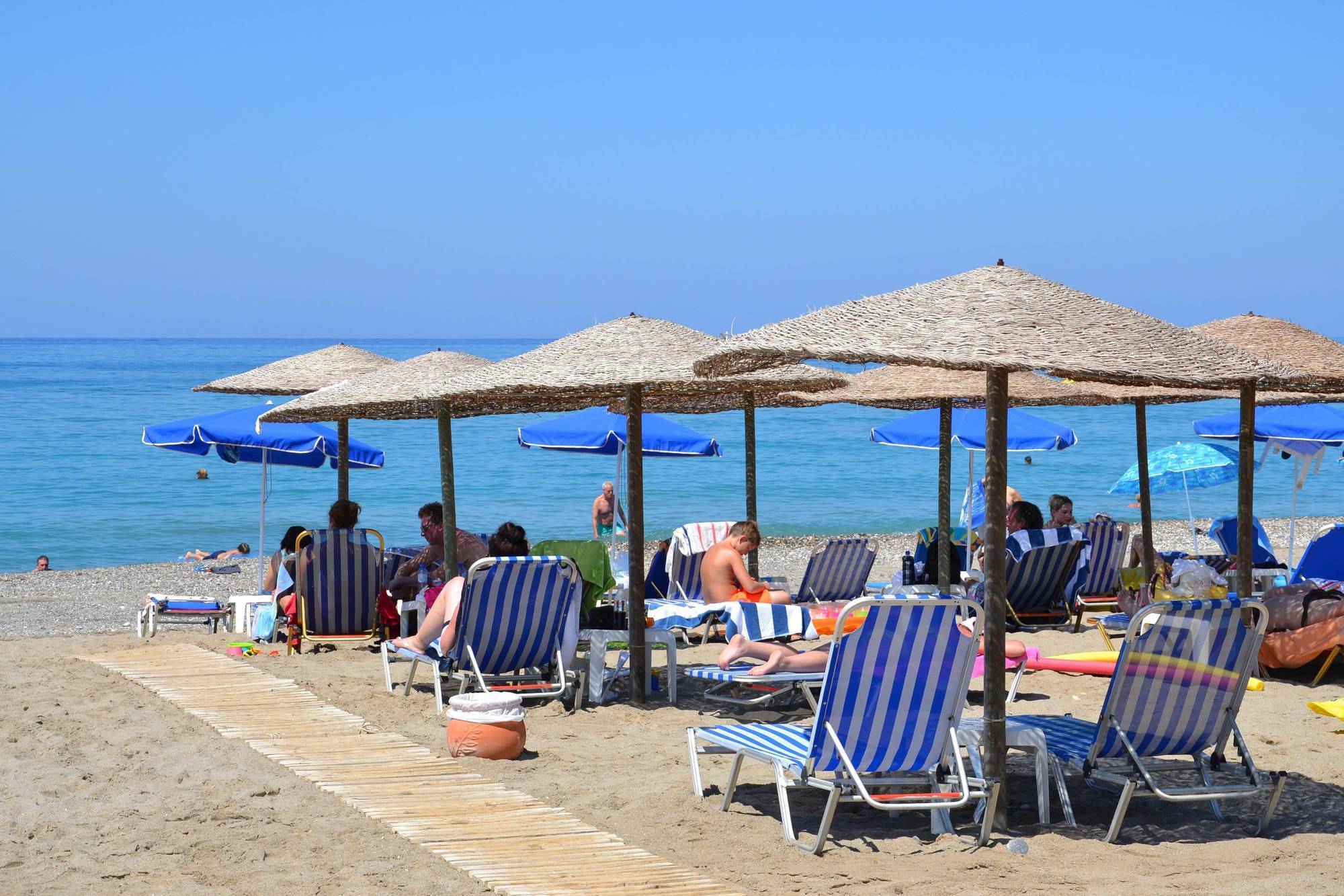 بلاتانيز Galeana Beach Hotel المظهر الخارجي الصورة